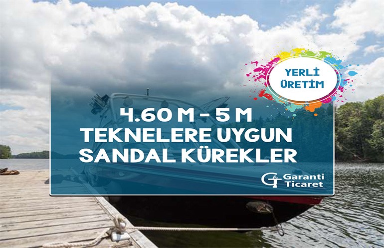 4,60m 5m teknelere uygun sandal kürek fiyatları